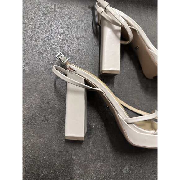 Tony Bianco Detroit Heels Vanilla Capretto Platform - Picture 4 of 9